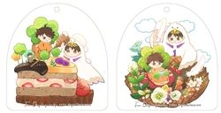 【排球】牛及｜巢&蛋糕款吊飾