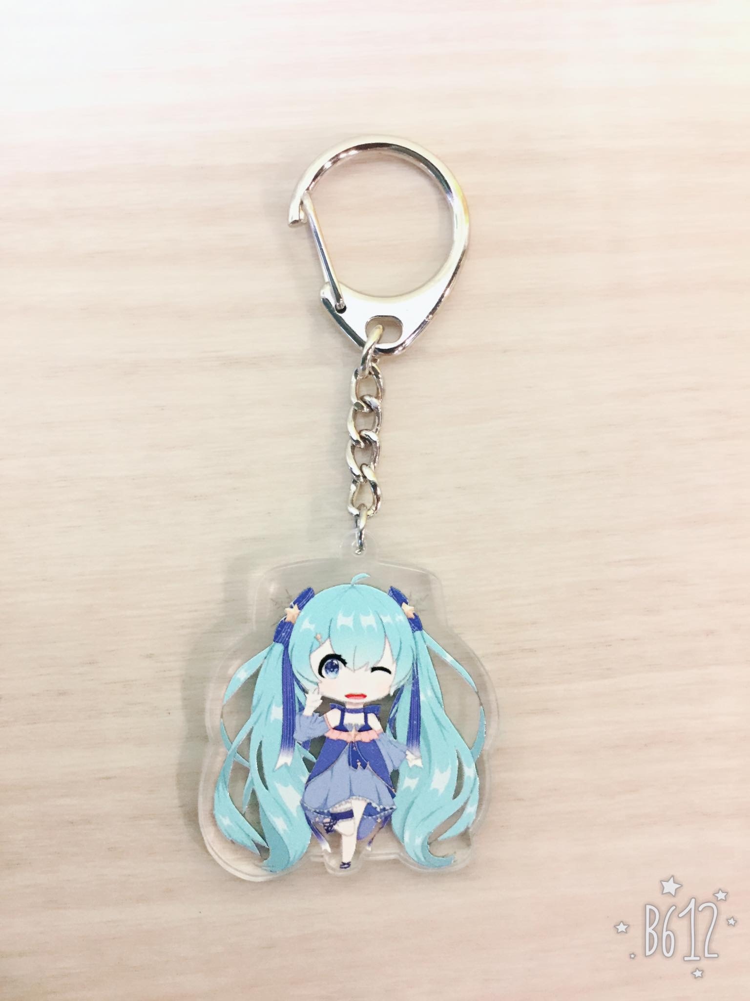 SnowMiku2017壓克力吊飾