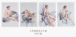 水彩速寫明信片