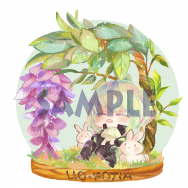 普羅米亞花語吊飾 里歐紫藤花款