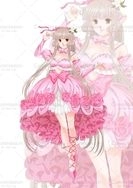 Chobits 同人 飄逸蘿莉風 A6雙面燙金卡套組 小唧x芙蕾雅