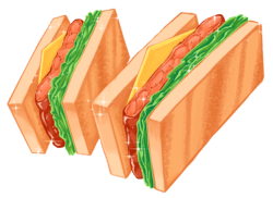 【原創】食物大貼紙合集