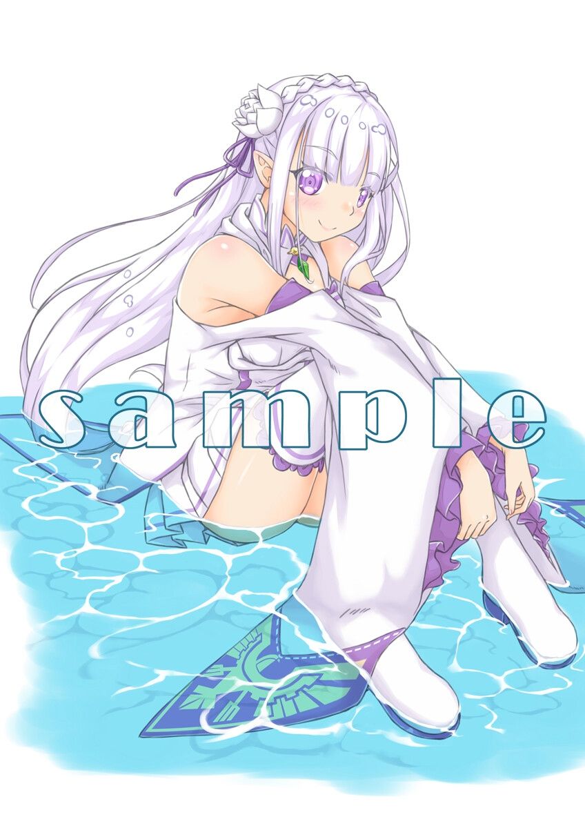 【Re:從零開始的異世界生活】小海報◇愛蜜莉雅+雷姆+拉姆+貝蒂
