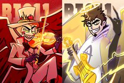 【Hazbin Hotel】亞當&路西法無料小卡