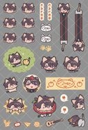 夏以晝 豹嗷喵A6轉印貼