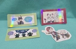 Ver, Ren漫畫風小貼紙