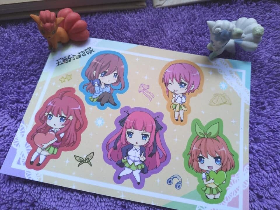 五等分的花嫁 貼紙