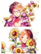 あんスタ 遊木真 葵日向▶ スカウト！夏の花 明信片