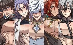 <卡萊因乳香世家乳搖壓克力>布儡、玖夜、可爾、啖天、歛