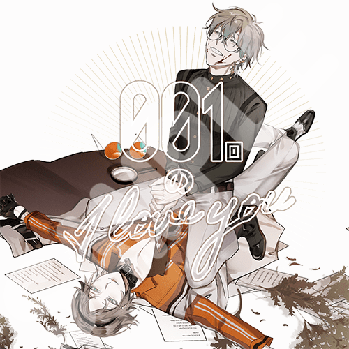 NIJISANJI EN Ike x Mysta10x10cm小透卡