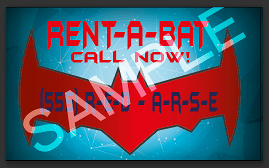 Rent A Bat 蝙蝠租賃業務