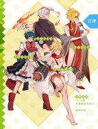 MHA女裝PLAY壓克力立牌組