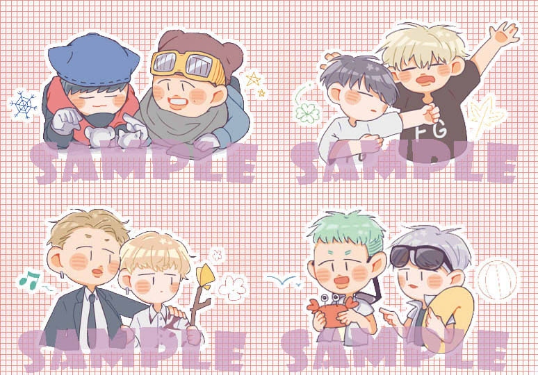【BTS】《Season》南糖紙膠帶組