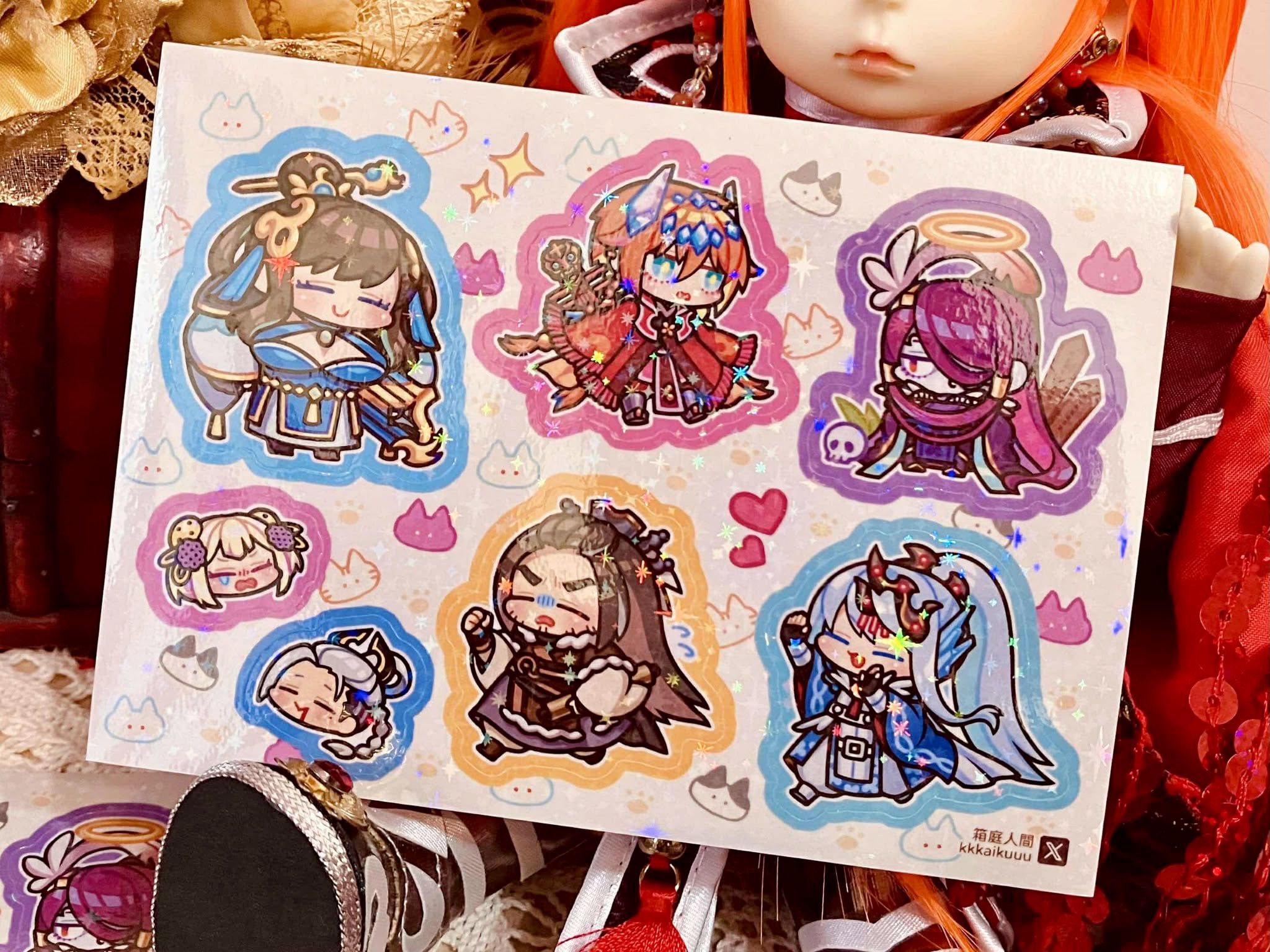 【東離劍遊紀】銀河刀模貼紙 Ⅰ