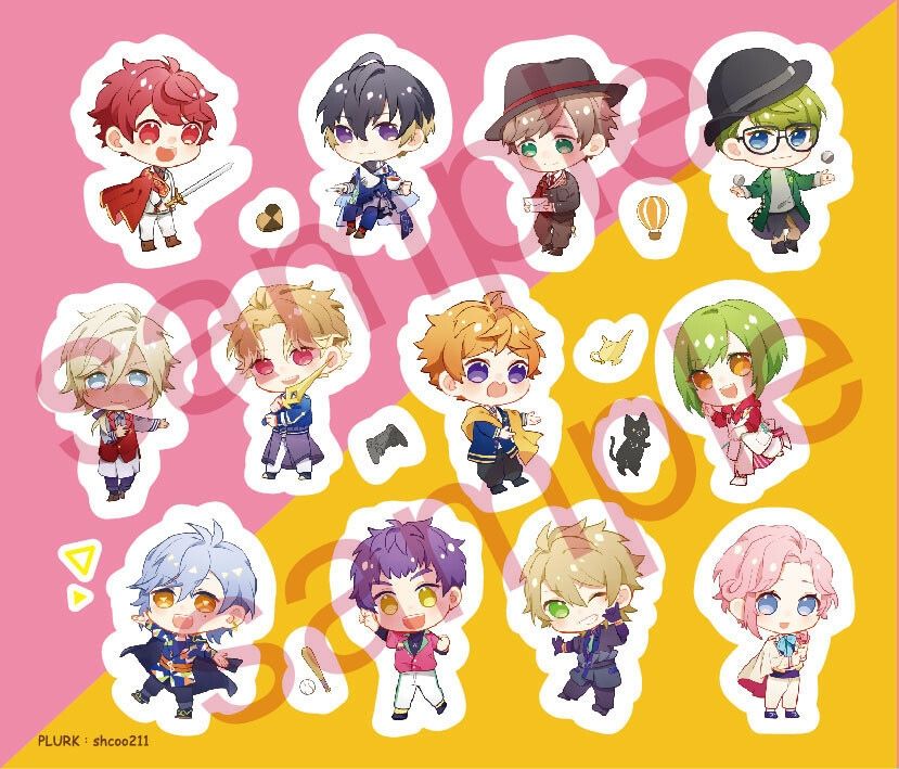 【A3!】三周年滿開開花祝宴貼紙