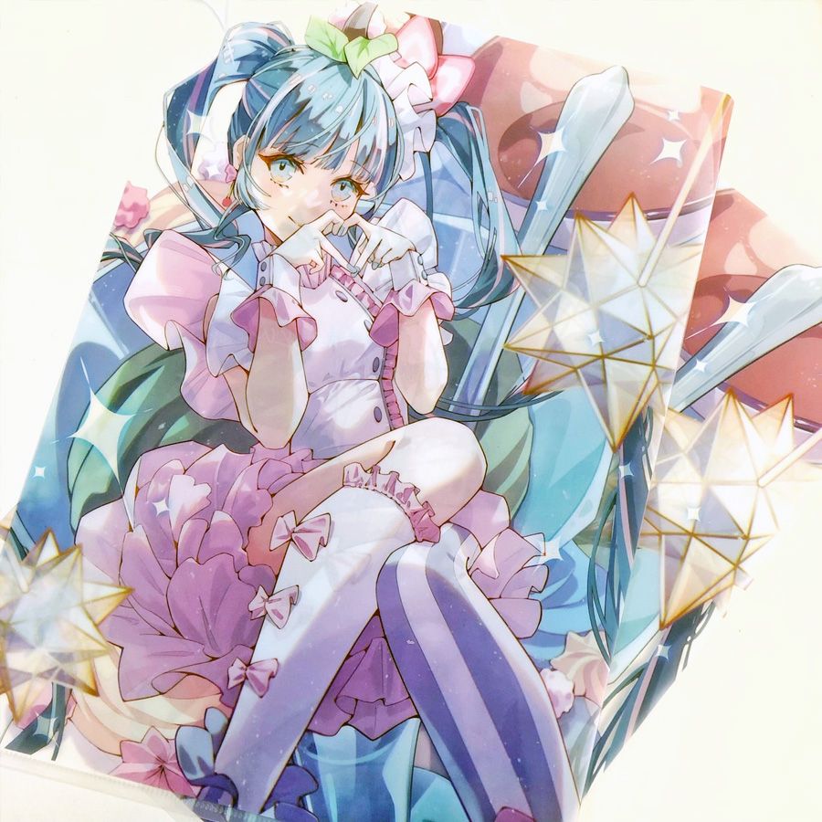 【VOCALOID】甜點咪苦 透明資料夾
