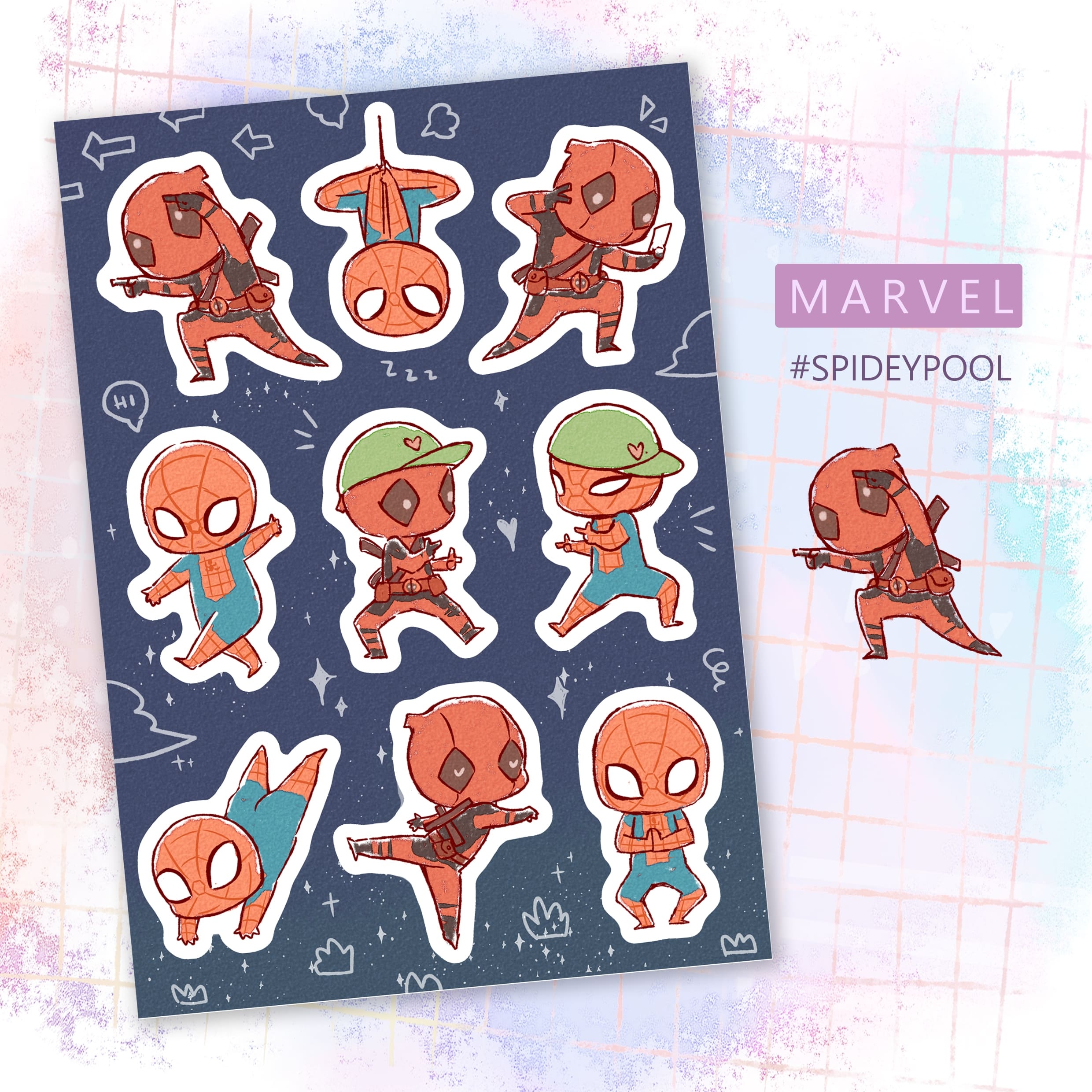 漫威貼紙marvel