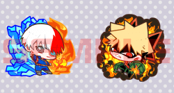 【MHA】戰鬥胸章【爆豪&轟】