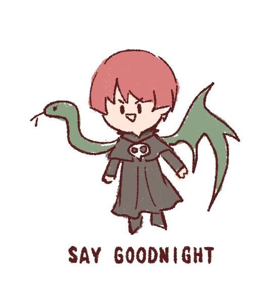 FF14 SAY GOODNIGHT無料貼紙