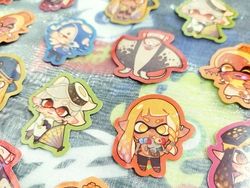 【Splatoon】Q版角色全斷貼紙