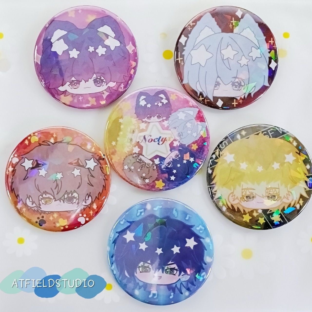 【彩虹社】Noctyx雷射徽章【Noctyx】