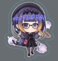 虛擬主播hololive Vtuber EN英語組-同人二創掛件鑰匙扣&角色Q雙面壓克力吊飾鑰匙圈1