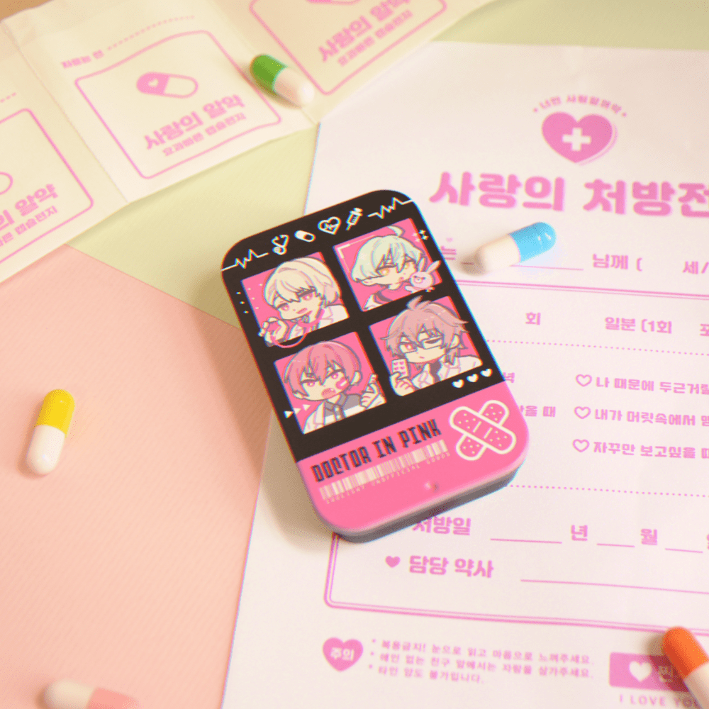 【ŹOOĻ｜Doctor in Pink】｜馬口鐵盒