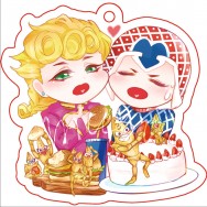 【JOJO】茸米餵食秀 雙面壓克力吊飾