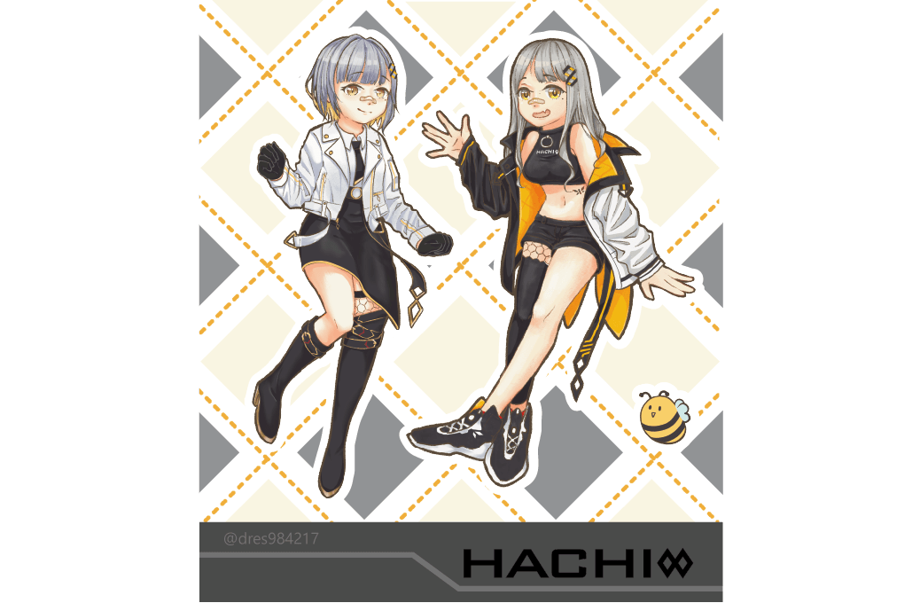 HACHI 圖鑑貼紙