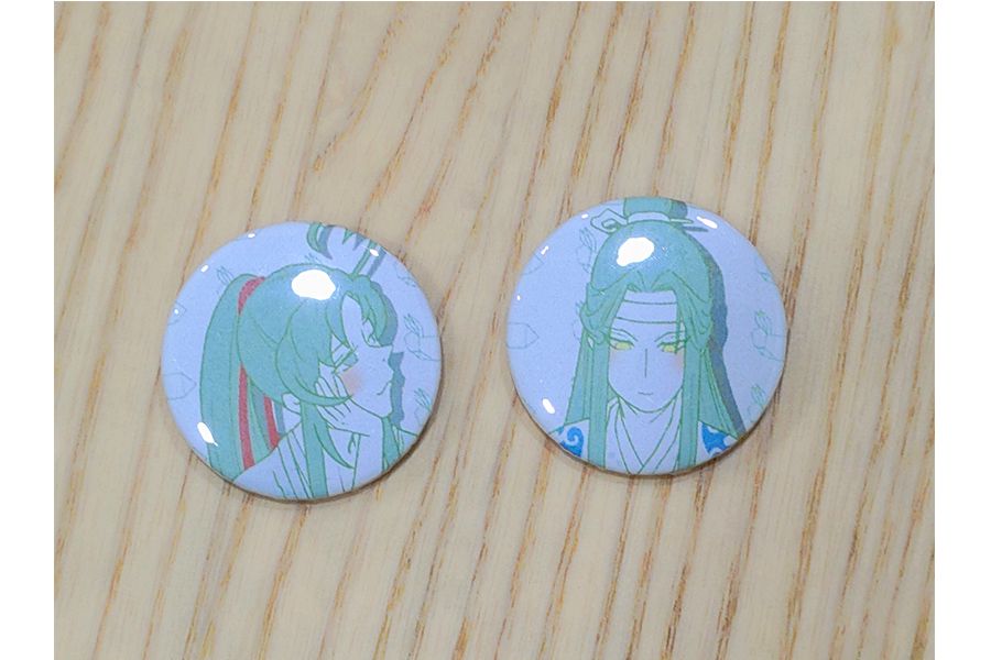 魔道祖師_忘羨胸章(一對)