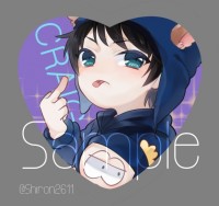 South Park角色愛心胸章-Craig款