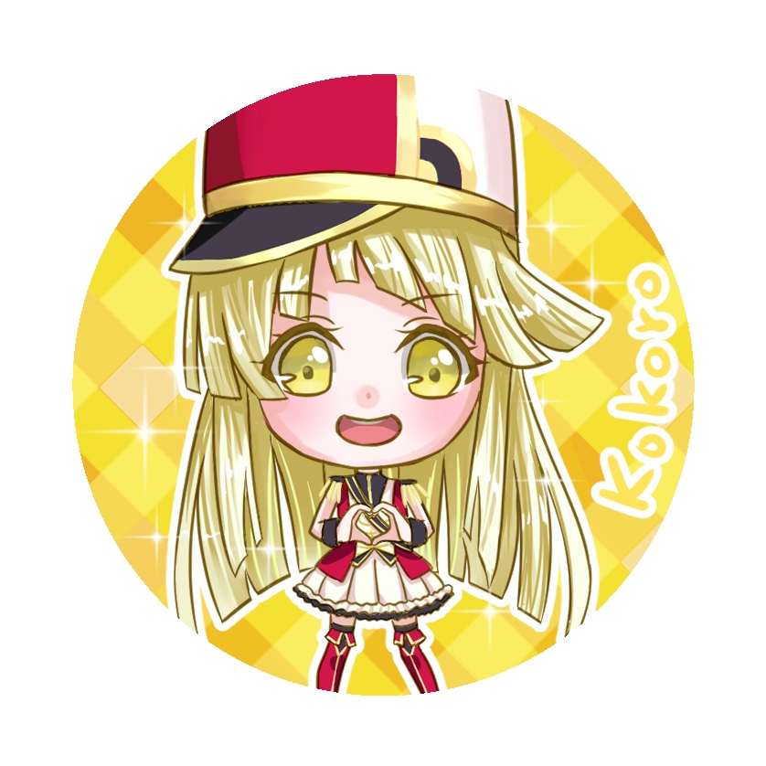 BanG Dream! Hello Happy World 直徑5.8cm圓形亮面徽章