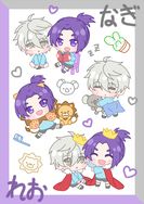 【Bluelock 藍色監獄】凪&玲王幼稚園貼紙