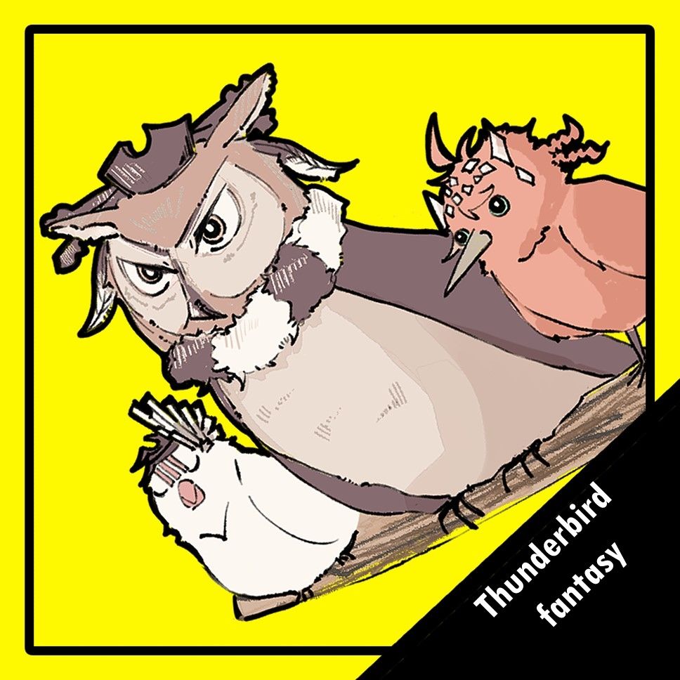 【Thunderbird Fantasy】霧膜全斷貼紙