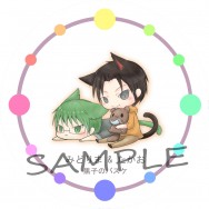 綠間高尾吸水杯墊