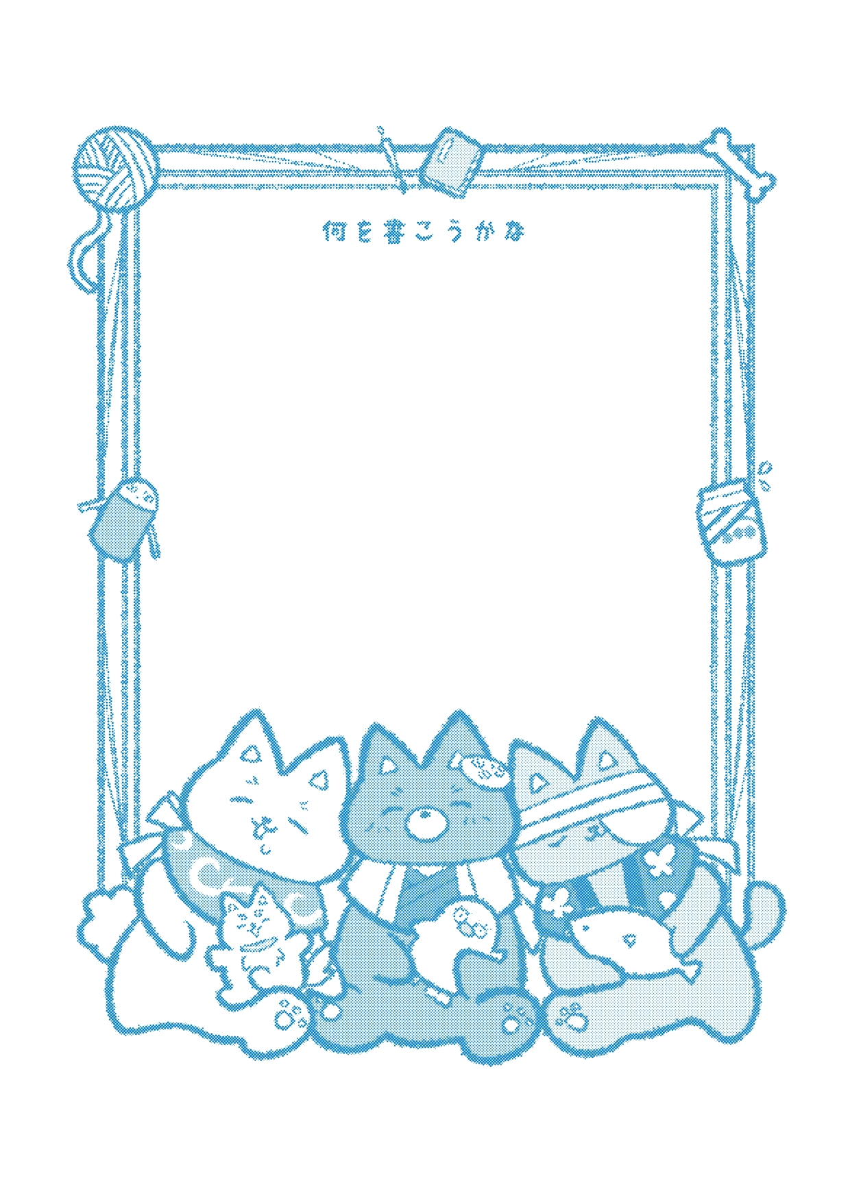 【孔版印刷（RISO）】村塾組 便條風可撕明信片