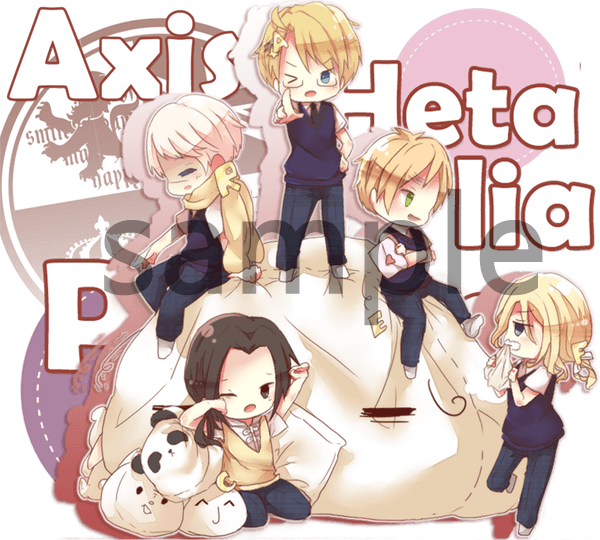 【APH】連五束口袋+胸章組