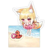 【原創】狐仙泳裝Q版立牌