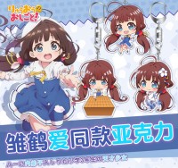 【龍王的工作】雛鹤愛 空銀子 掛件 亞克力鑰匙扣Q版掛飾