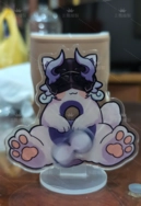 來古士貓貓旋轉蛋蛋立牌