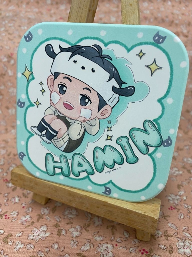 【PLAVE】河玟洗臉杯墊