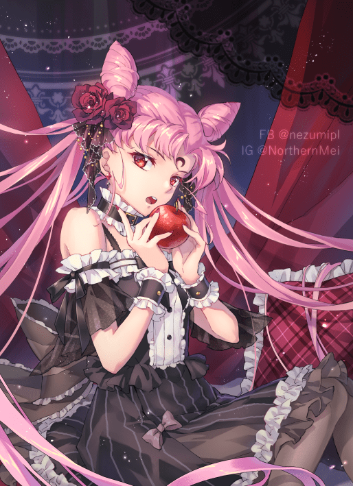 [美少女戰士] 黑色淑女羅莉塔B6色紙