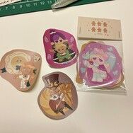 跑跑薑餅人全斷霧面貼紙組