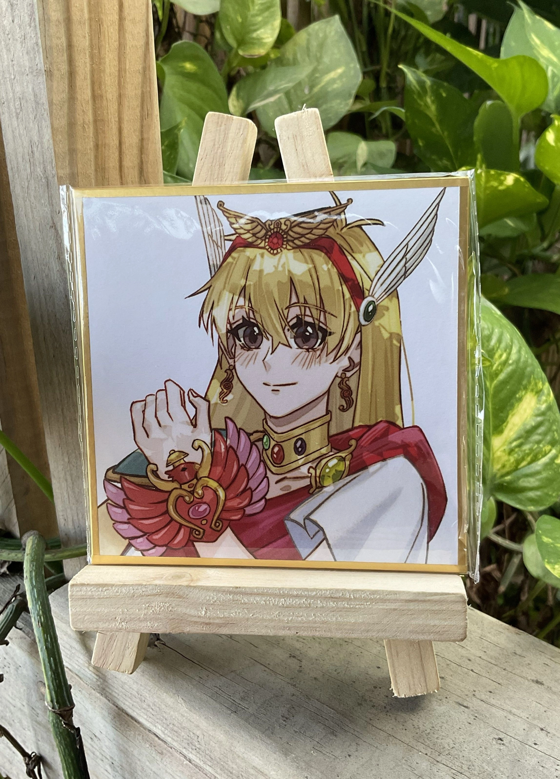 小紅帽恰恰神鳥盾牌迷你簽名板