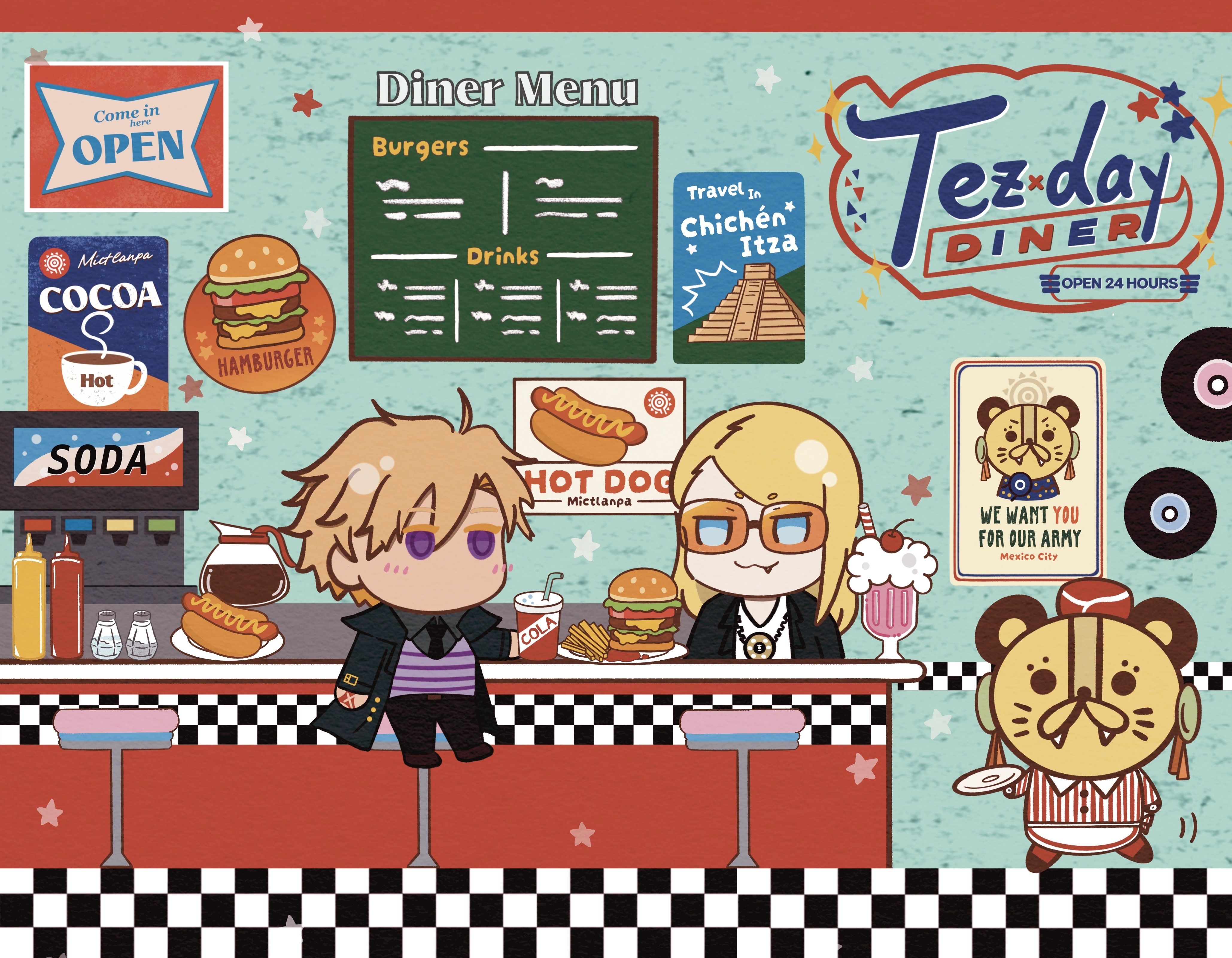 【FGO】LB7 美式餐廳明信片