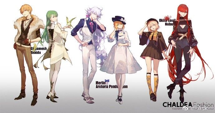 【月貓創意X正經同人】Fate/Grand Order FGO私服壓克力立牌 繪師 ASK