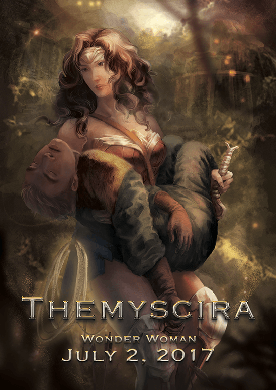 Wonder Woman - Themyscira 電影向無料海報