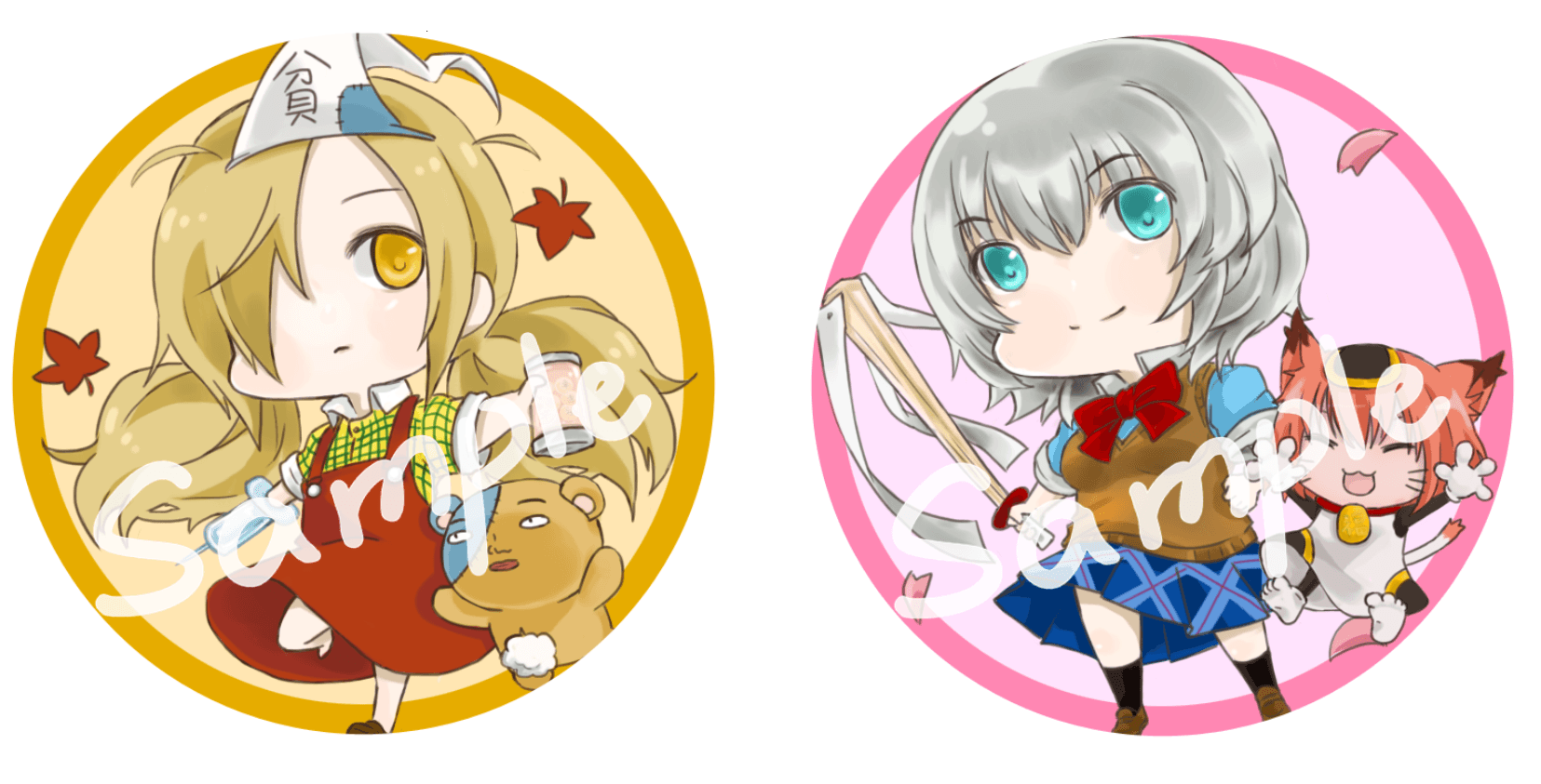 【＊已完售＊】【窮神】紅市5.8cm徽章【不拆售】