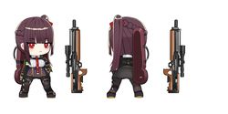 WA2000雙面吊飾