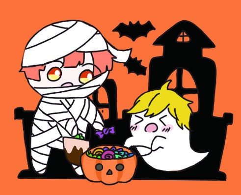 六彌小幽靈×三月小木乃伊
